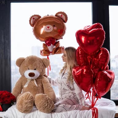 Сет из воздушных шаров Mini Bear in LOVE ❤